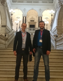 Florian Brauner und Andreas Lotter auf der OR2015 in Wien