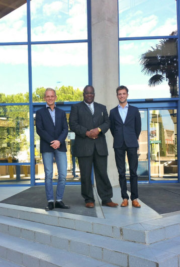 Simon Schleiner, Prof. Dr. Ompe Aimé Mudimu, Florian Steyer