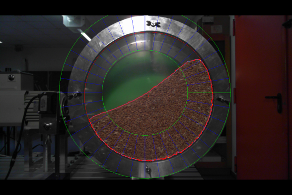 Analyse Konturerfassung im Trommelexperiment