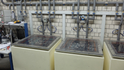 Labor für Thermische Speicher (Bild: Prof. Goeke) Labor für Thermische Speicher (Bild: Prof. Goeke)