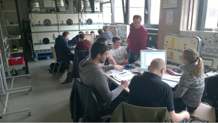 Arbeiten im Labor