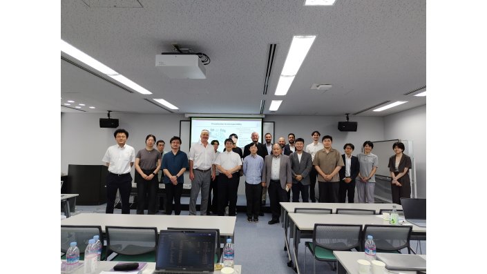 Colabo Team mit Mitarbeitenden der University of Tokyo 