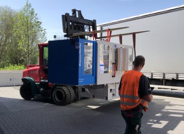 Einbringung SGM KraussMaffei Einbringung SGM KraussMaffei