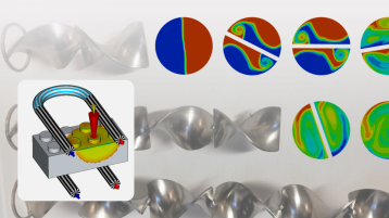 Simulation von Temperiersystemen (Bild: TH Köln)