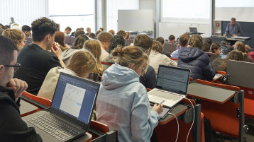 Hörsaal Vorlesung Campus Gummersbach (Bild: Monika Probst. TH Köln)