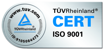DIN ISO 9001 Zertifizierungssiegel TÜV DIN ISO 9001 Zertifizierungssiegel TÜV