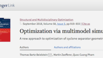 Optimization via multimodel simulation (Bild: Bartz-Beielstein)