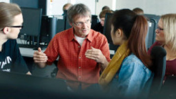 In der Fakultät für Informatik und Ingenieurwissenschaften (Image: Thilo Schmülgen/FH Köln)