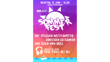  Sommerfest Fachschaft 2019 (Bild: TH Köln)