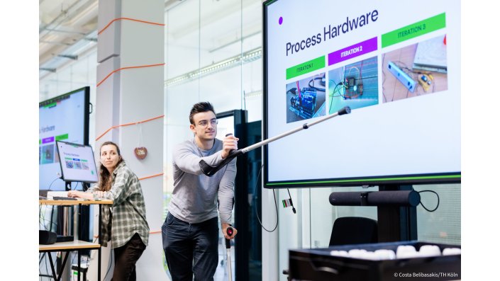 Präsentation eines Projekts
