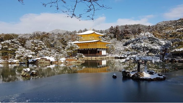 Kinkakuji Goldtempel Kyoto