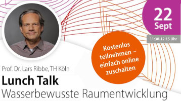 Lunch Talk 22.09.2026 Lars Ribbe (Bild: Akademie für wissenschaftliche Weiterbildung TH Köln)