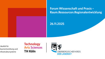 Einladung Forum Wisenschaft und Praxis Header (Bild: TH Köln | Oberbergischer Kreis) Einladung Forum Wisenschaft und Praxis Header (Bild: TH Köln | Oberbergischer Kreis)
