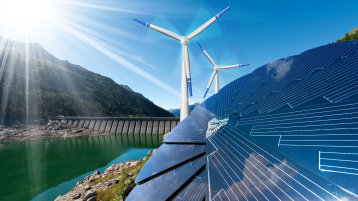 Renewable Energies (Bild: Adobe Stock 135597447 Alberto Masnovo)