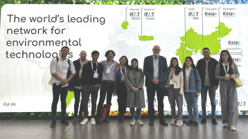 Gruppenbild ITT IFAT 2024 (Bild: Atefeh Farhadi )