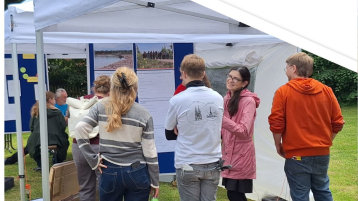 Tu Hambach 2026 Im Gespräch mit Bürger*innen (Bild: Fakultät12 TH Köln)
