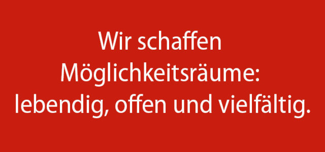 Wir schaffen Möglichkeitsräume: lebendig, offen und vielfältig. (Bild:TH Köln)