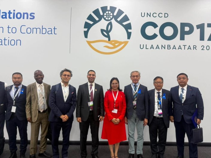 International Officials at the UNCCD COP17