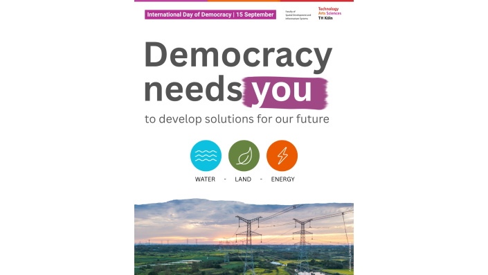 Internationaler Tag der Demokratie - We need you!