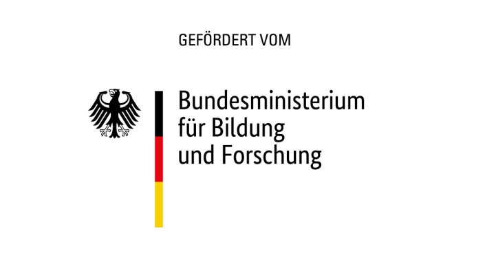 Logo "Gefördert vom Bundesministerium für Bildung und Forschung"