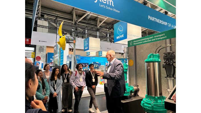 IFAT2024 Am Stand der Firma WILO