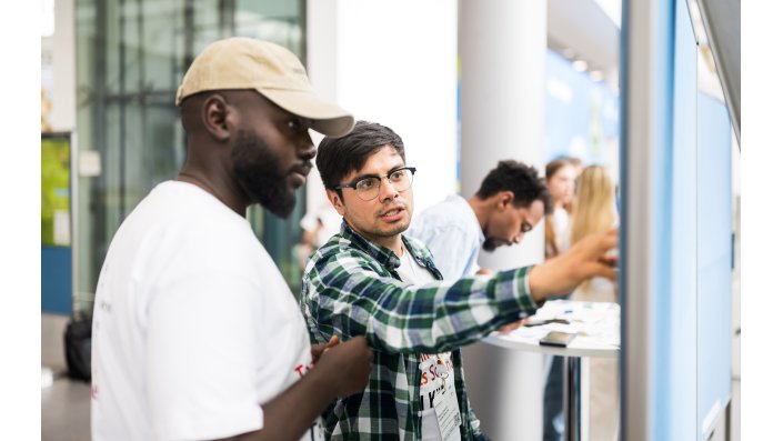 Students of TH Köln at IFAT 2026