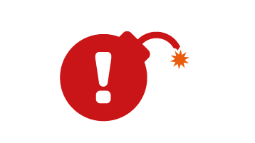 Symbolbild Bombendrohung (Bild: Benedikt Schmitz)