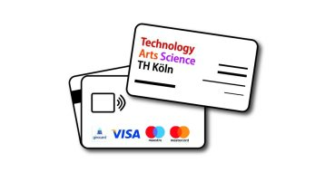 Icon einer Giro-, Debit- oder Kreditkarte und einer MultiCa (Bild: TH Köln/ Alina Beier)