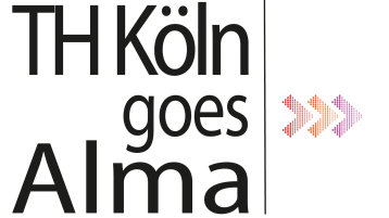 Schriftzug TH Köln goes Alma