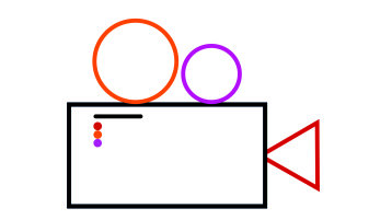 Kamera-Icon für den YouTube-Kanal (Image: Alina Beier) Kamera-Icon für den YouTube-Kanal (Image: Alina Beier)