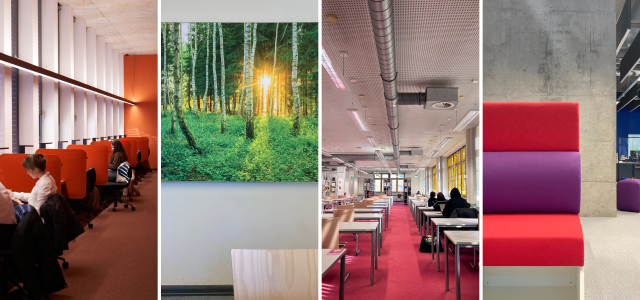 Übersicht der Bibliothek Deutz Gummersbach Südstadt Leverkusen (Bild:TH Köln/ Alina Beier & Jana Rettke)