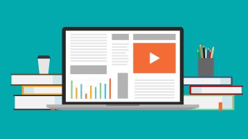Videotutorials, Notebook mit Büchern (Bild: iStock / Tania Bondar) Videotutorials, Notebook mit Büchern (Bild: iStock / Tania Bondar)