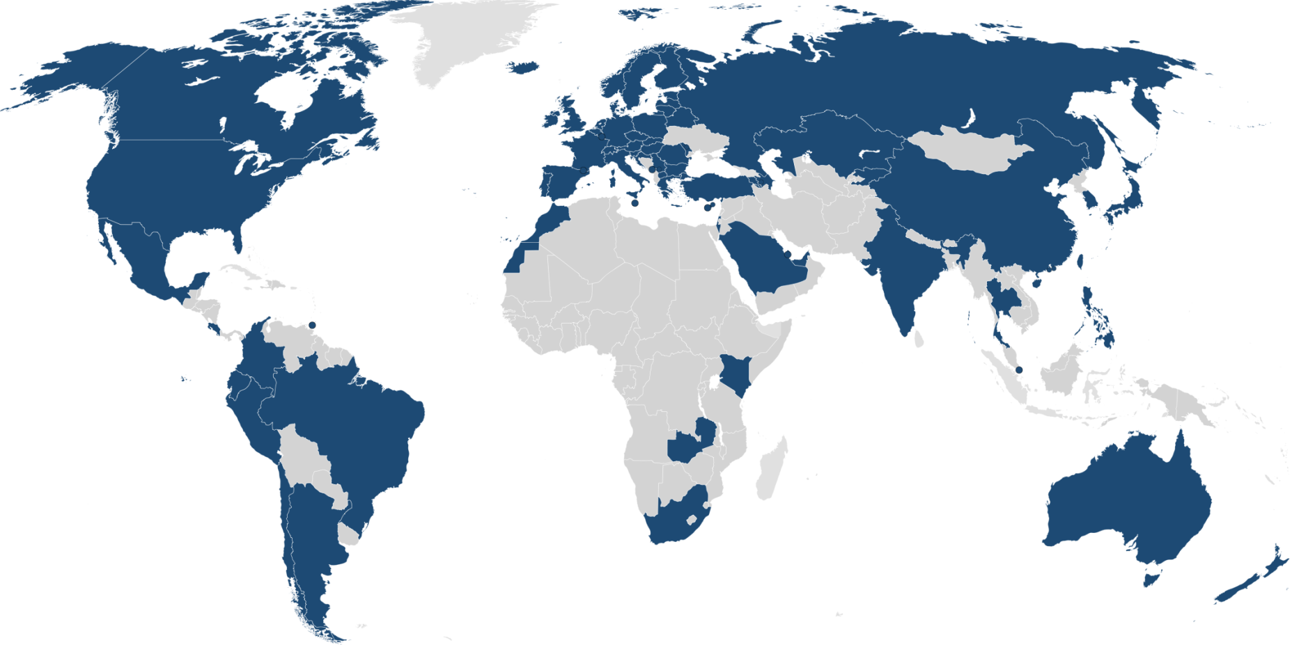 Eduroam World Map Eduroam World Map