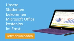 Office 365 Student Advantage (Bild: Microsoft) Office 365 Student Advantage (Bild: Microsoft)