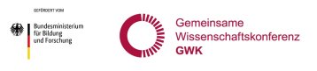 Logos BMBF und GWK Logos BMBF und GWK