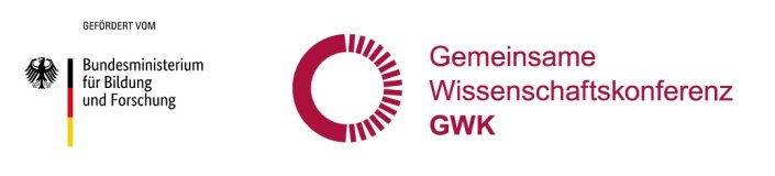Logos BMBF und GWK Logos BMBF und GWK