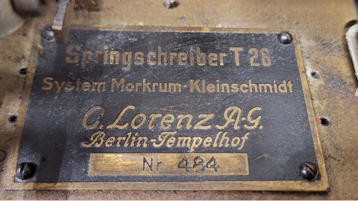 Fernschreiber aus den 30er Jahren