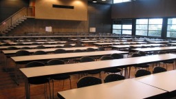 Blick in den leeren Karl-Schuessler-Saal Blick in den leeren Karl-Schuessler-Saal