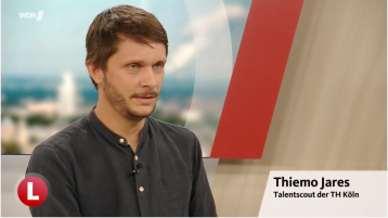 Talentscout Thiemo Jares im WDR (Bild: Screenshot WDR Lokalzeit)
