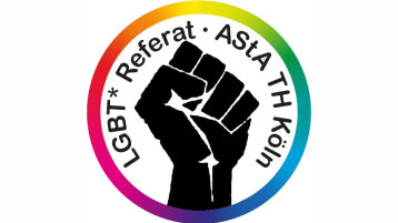 Logo Referat LGBT (Bild: AStA TH Köln)