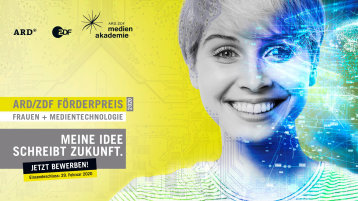 ARD-ZDF Förderpreis 2020 (Bild: Medienakademie ARD ZDF) ARD-ZDF Förderpreis 2020 (Bild: Medienakademie ARD ZDF)