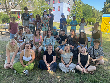 Personen beim Lernwochenende