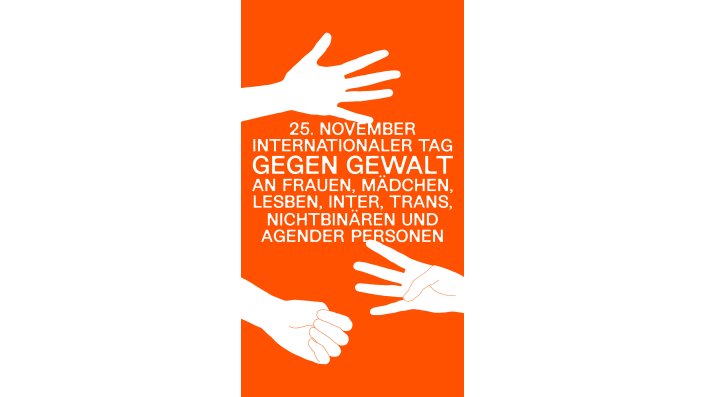 Sticker Gegen Gewalt an Frauen