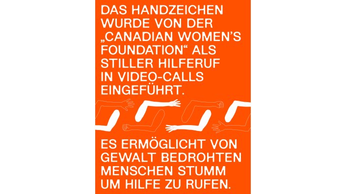 Sticker Gegen Gewalt an Frauen
