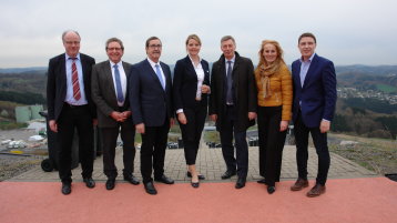 Umweltministerin auf metabolon (Bild: BAV) Umweltministerin auf metabolon (Bild: BAV)