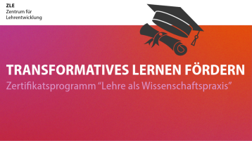 Werbebanner für den Workshop tranformatives lernen Fördern (Bild: ZLE TH Köln)