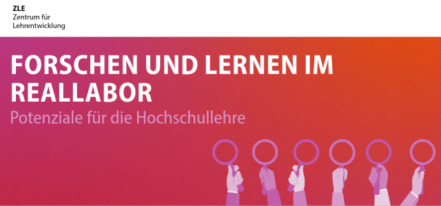 Werbung Workshop Text: Forschen und Lernen im Reallabor – Potenziale für die Hochschullehre  (Bild:ZLE / TH Köln)