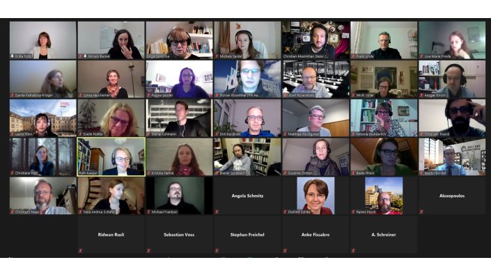 Gruppenbild der Teilnehmenden der NOTS im November 2020 auf der Plattform Zoom 