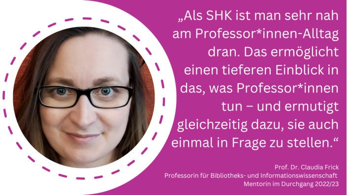 Zitattafel mit Erfahrungsbericht zum ersten Durchlauf von Working@TH Köln