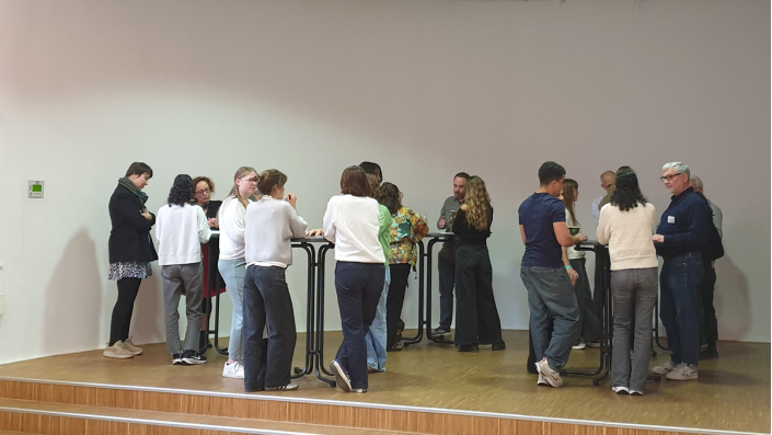Menschen im Gespräch